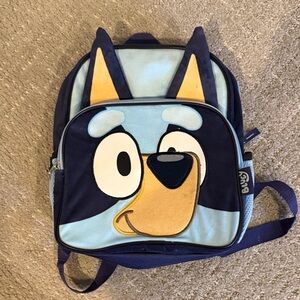 Bluey Kids Backpack - Blue and Navy